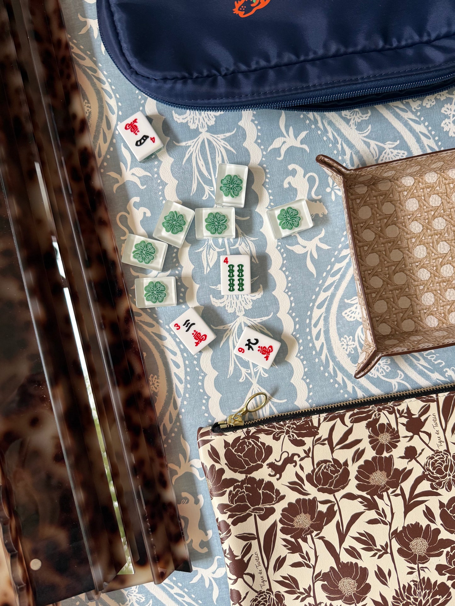 PREVIEW: Mahjong Gaming Mat, DOMINO FADED CAROLINA