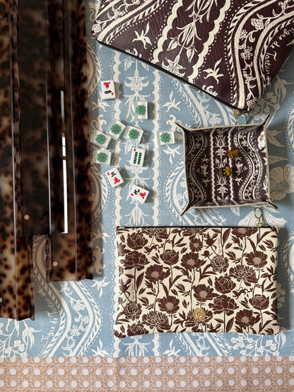 Mahjong Gaming Mat, DOMINO FADED CAROLINA — view 5 of 10