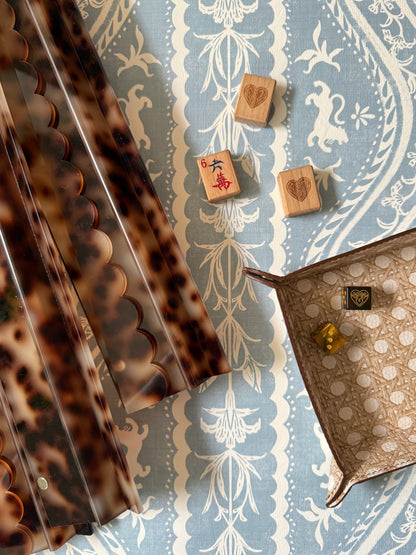 Mahjong Gaming Mat, DOMINO FADED CAROLINA — view 9 of 10