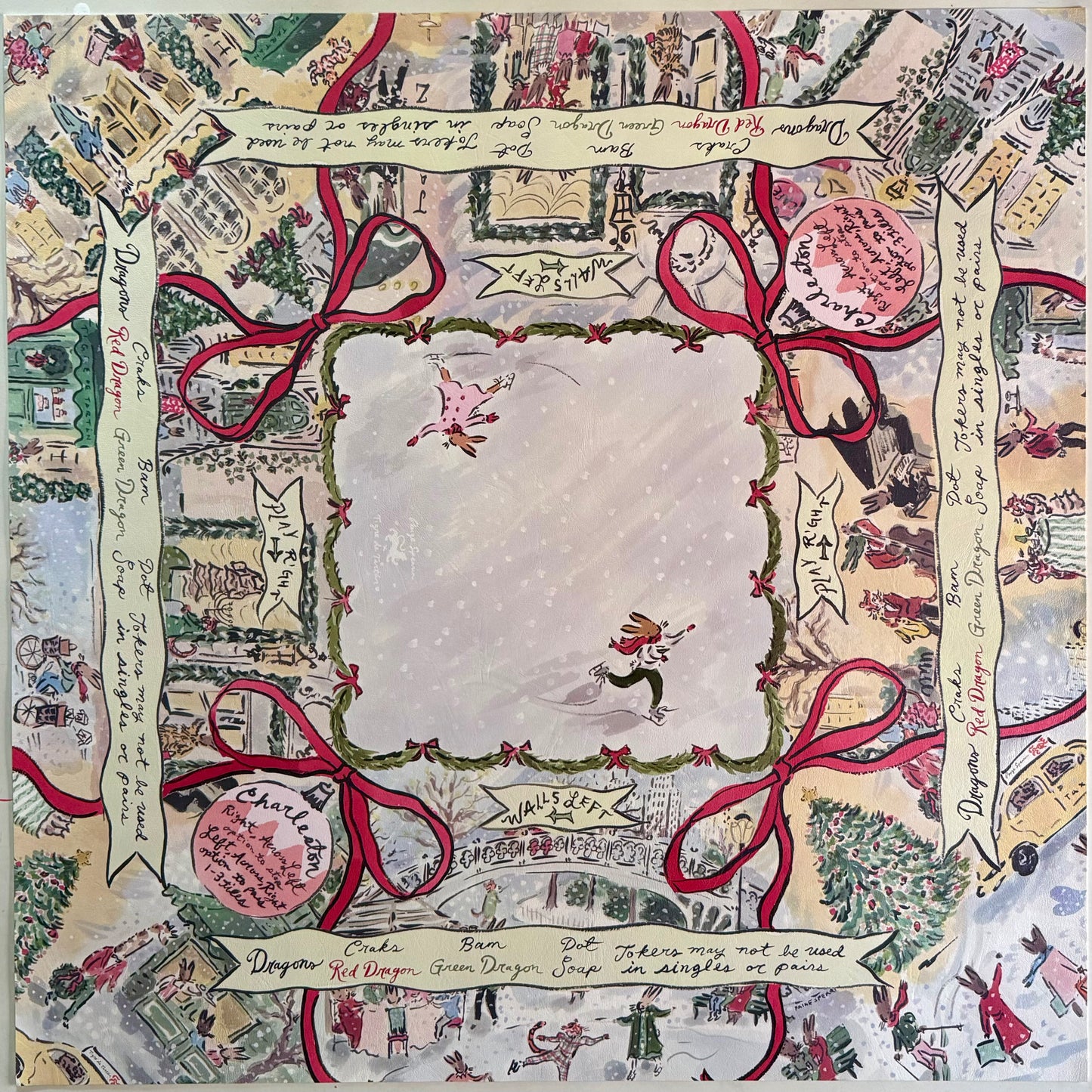 Paige Spearin Gaming Mat, "Manhattan Holiday" **RULES EDITION**