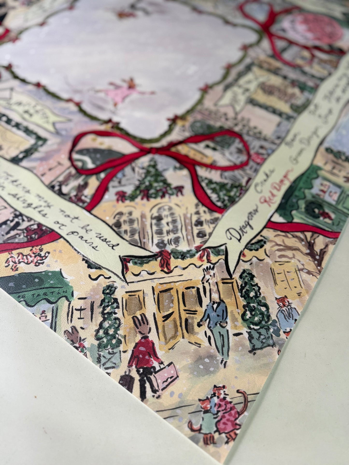 Paige Spearin Gaming Mat, "Manhattan Holiday" **RULES EDITION**