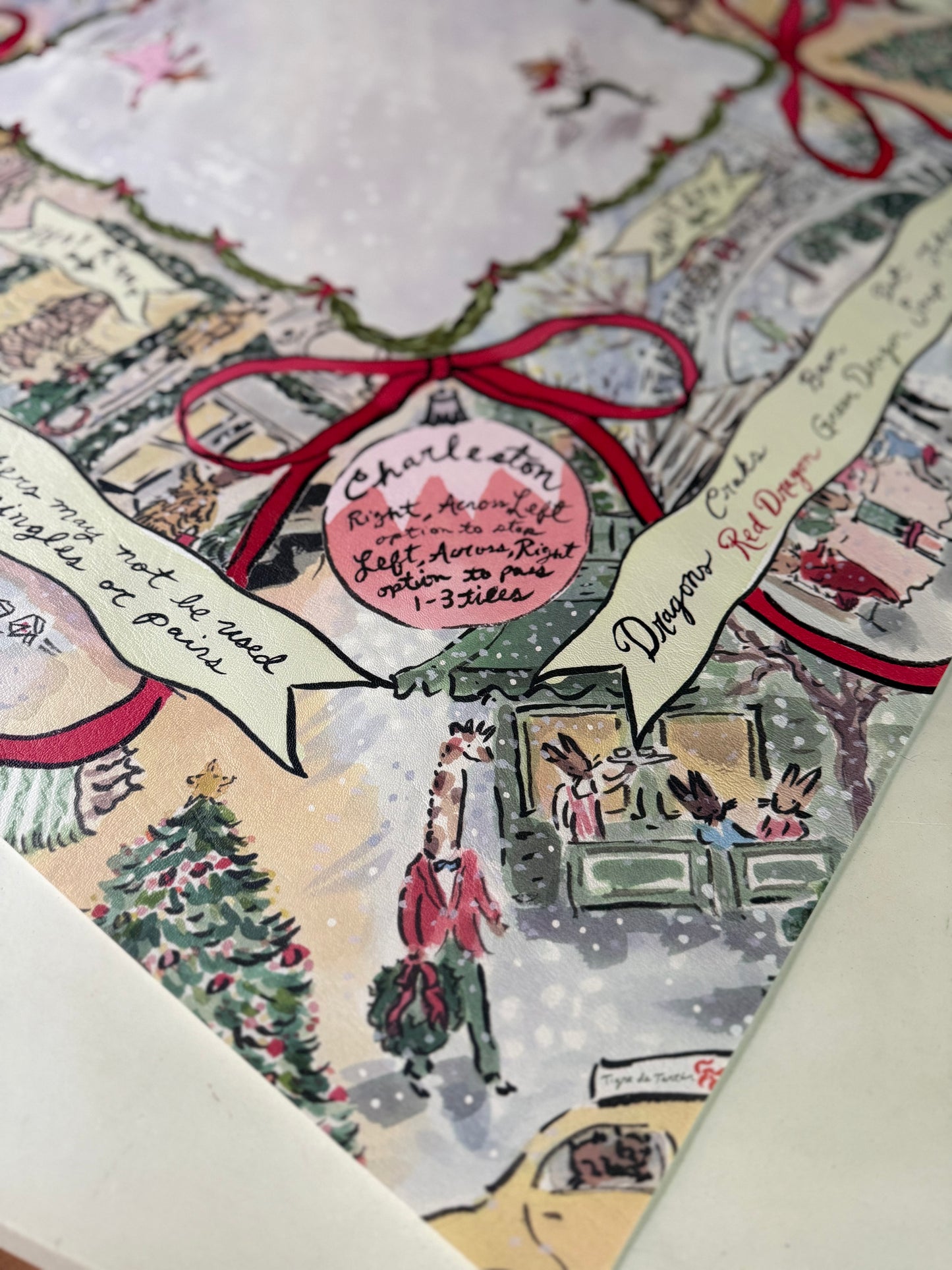 Paige Spearin Gaming Mat, "Manhattan Holiday" **RULES EDITION**