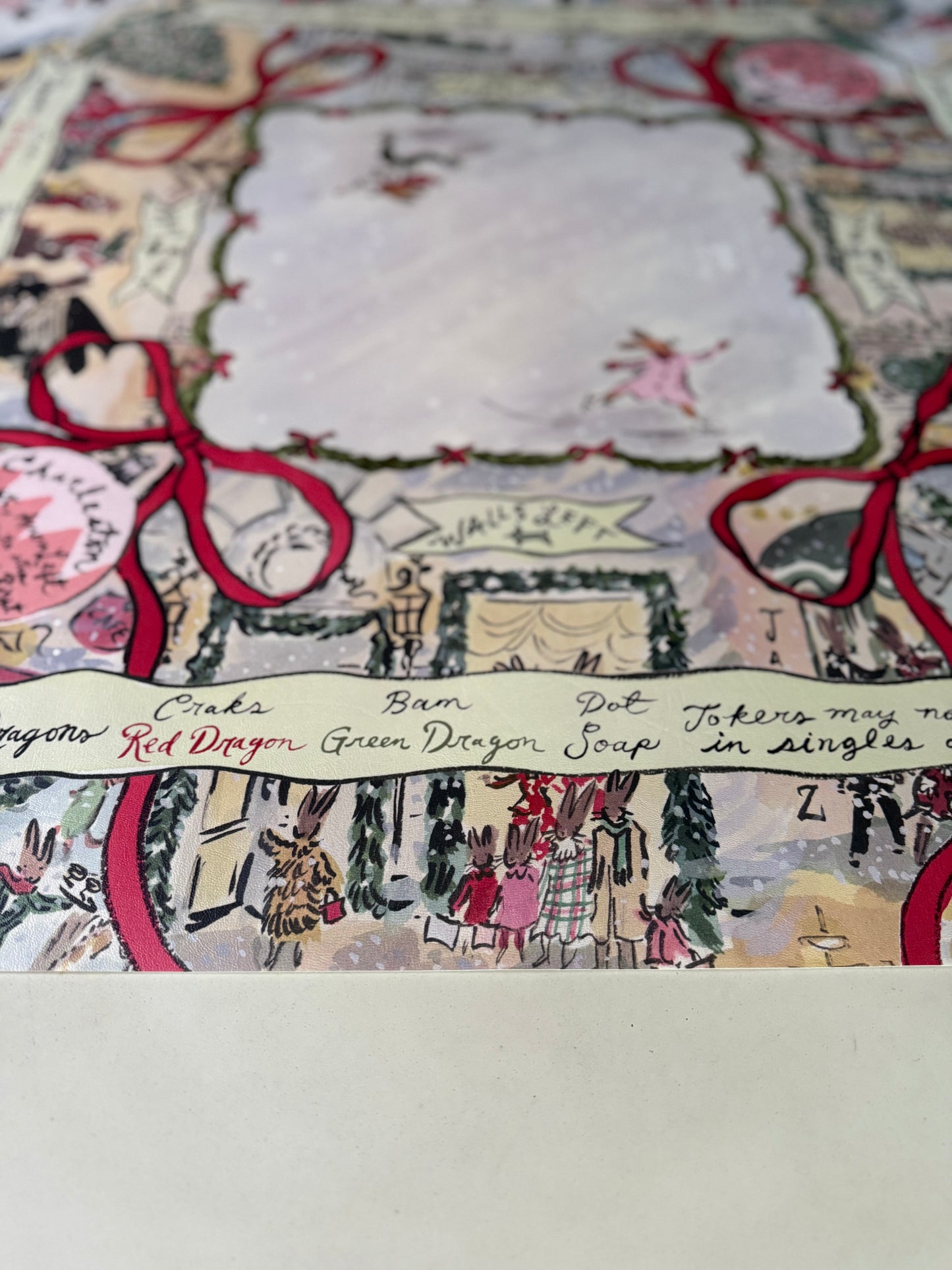 Paige Spearin Gaming Mat, "Manhattan Holiday" **RULES EDITION**