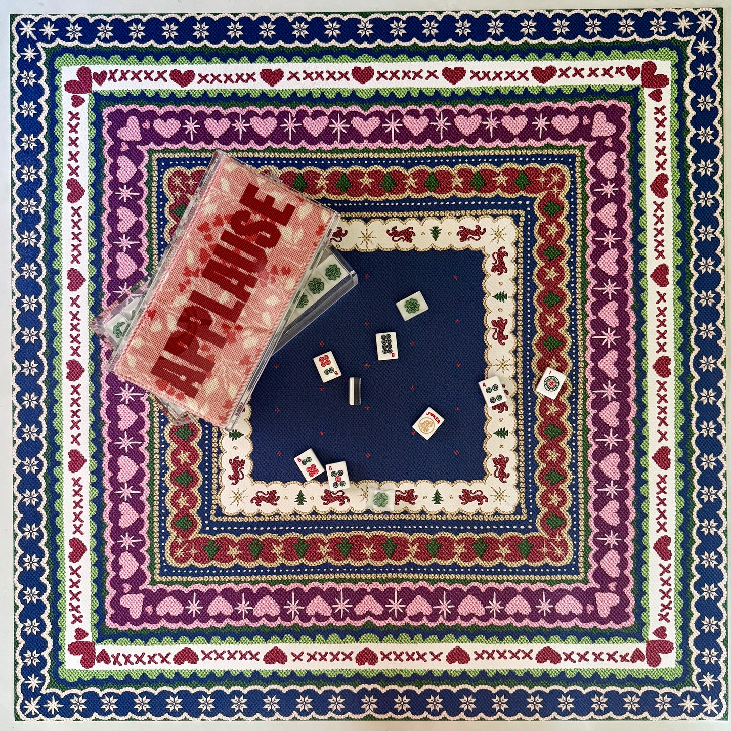Mahjong Gaming Mat, FAIR ISLE