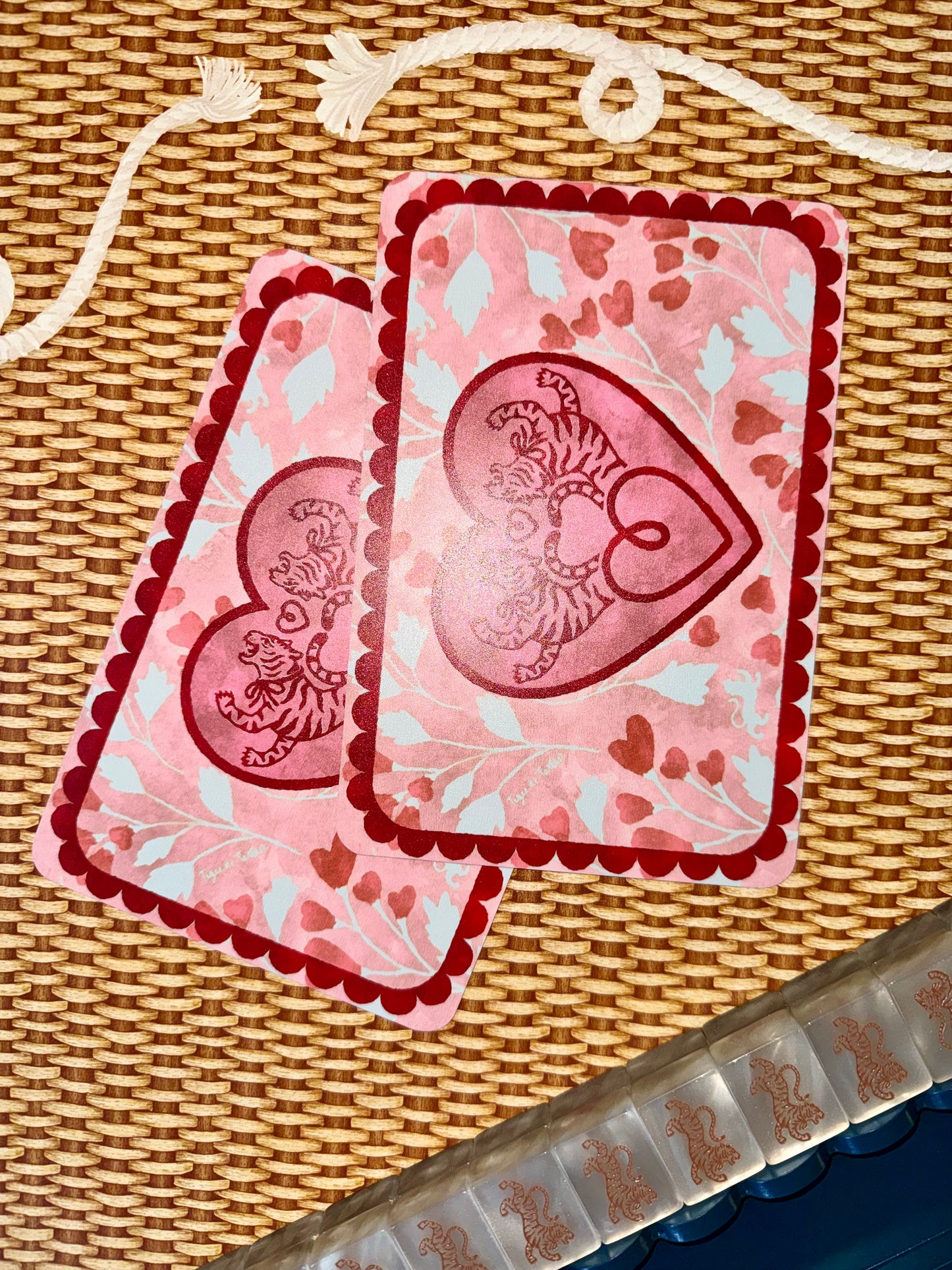 Tile Shufflers, POSTCARD