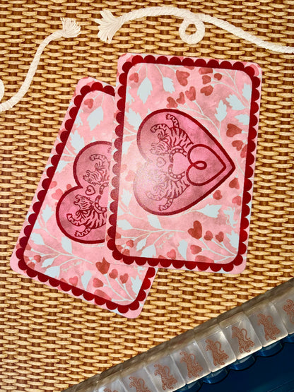 Tile Shufflers, POSTCARD
