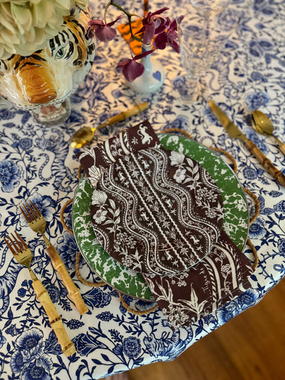 8" Melamine Salad/Dessert Plate, DOMINO GINGERBREAD, Set of 6 — view 4 of 13