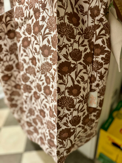 Paige Spearin Jumbo Slouchy Denim Tote, "Bunny Love" — view 4 of 4