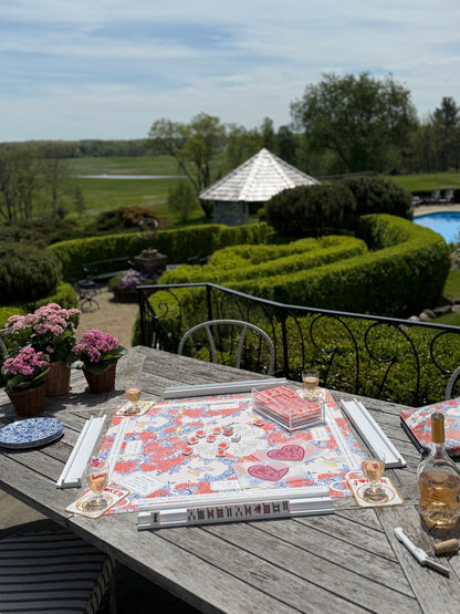 Roomy Leather Pouch, POP ART ROSES — view 5 of 5
