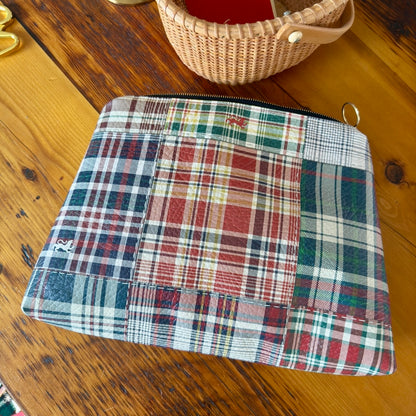 Mahjong Gaming Mat, HANDBOOK PLAID — view 3 of 5