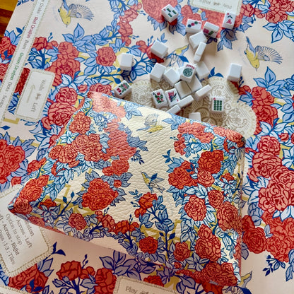Mahjong Gaming Mat, POP ART ROSES RULES EDITION — view 4 of 6