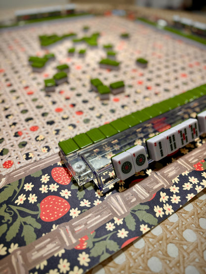 Mahjong Gaming Mat, STRAWBERRY RULES EDITION — view 2 of 3