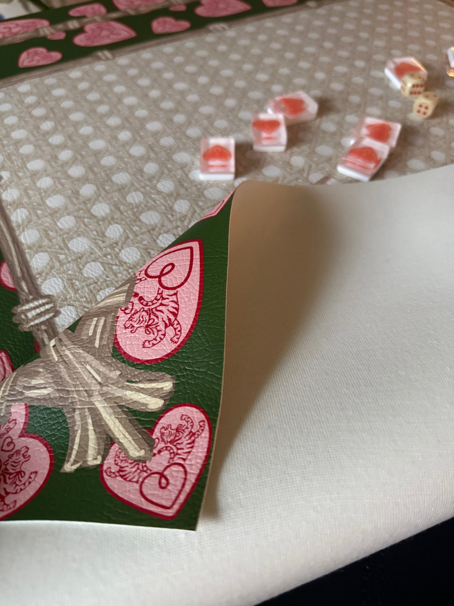 Mahjong Gaming Mat, STICKER BOOK