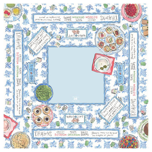Paige Spearin Gaming Mat, "Mahj and Martinis", Special Edition Printing