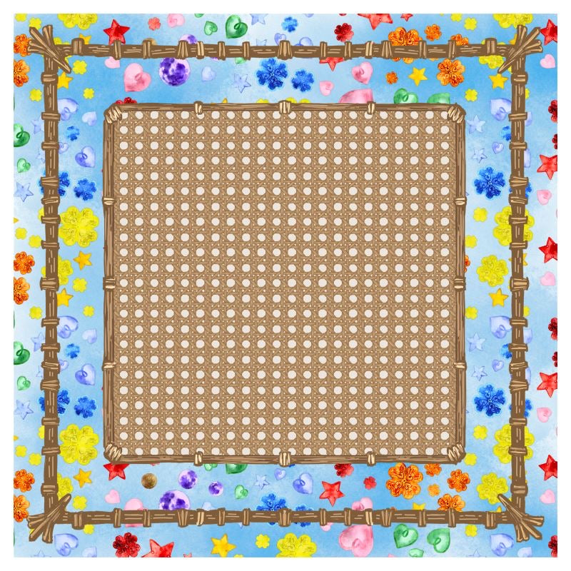 Mahjong Gaming Mat, STICKER BOOK