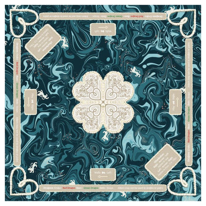 Mahjong Gaming Mat, THANK YOU NOTE, INK, RULES EDITION