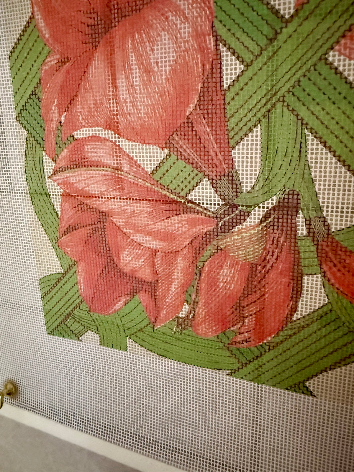 20" ESTATE SALE Printed Needlepoint Canvas – 14 Mesh