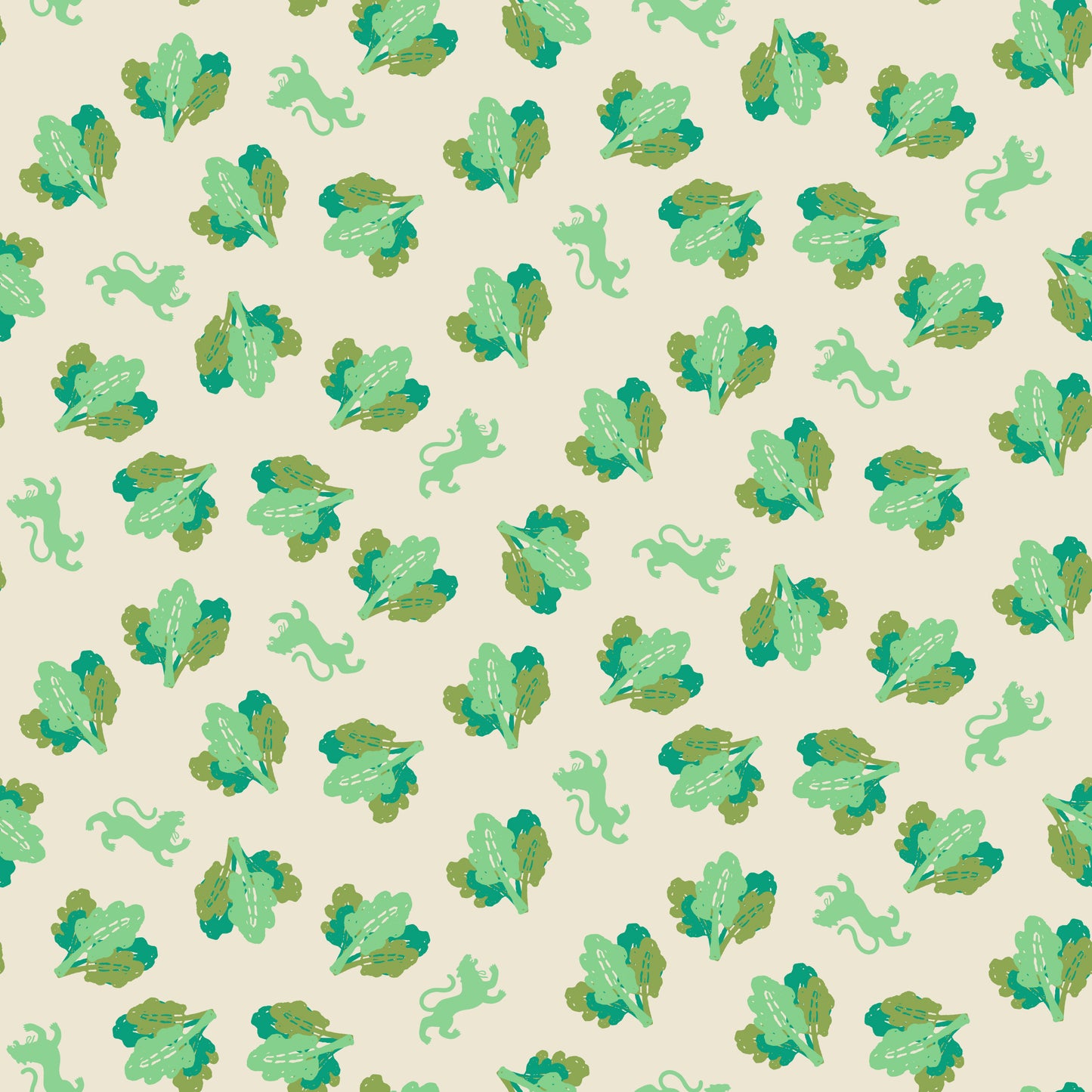 Mahjong Gaming Mat, LETTUCE