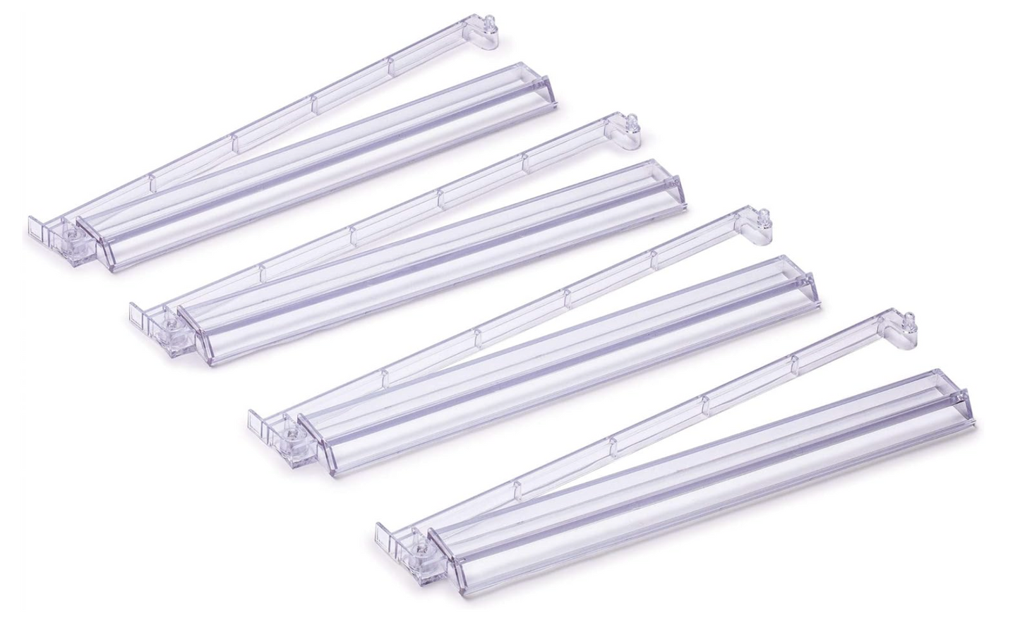 Mahjong Rack Pushers, CLEAR or SMOKE, SET OF 4