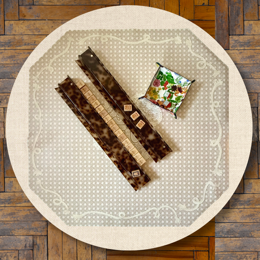 Mahjong Mat, CANNAGE BLONDE *for round tables