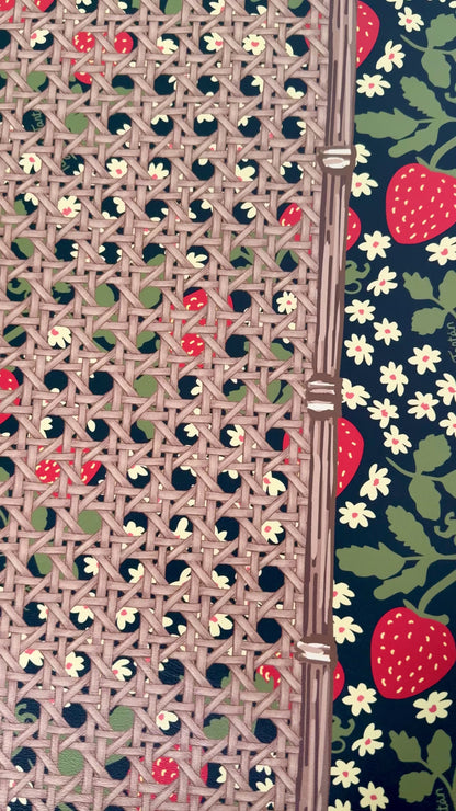 Mahjong Mat, STRAWBERRY